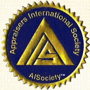 AiCertfied AiSV, AiSCV Accredited International Valuer Registry License #'d AISociety Titled Member Logo