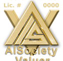 AIS Titled Senior Member Logo ALWAYS Personalized with AIS Member Name & AiV-Registry License #
