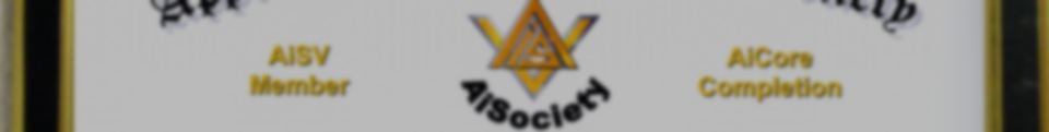 AiCertification of "AiSV"™ Titled Member Licensed & Listed in the AIS Accredited International Valuer Registry™ upon Completion of the "AiCore™Fundamentals Program on Global Multi-Specialty Personal Property Appraisal & Valuation" developed and taught by Elly Rosen, AiSCV-AVS - to the AIStandard™ - Personal Property Appraisal's Global Valuation Standard of the AISociety™ - Appraisers International Society™ (AIS™)